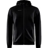 Craft Sweatjacke Core Soul Full Zip Hood M Black Herren-M