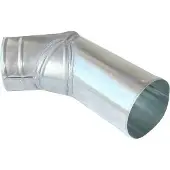 MAT group V-Krümmer aus verzinktem Stahl 80 mm gelötet