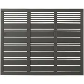 Plus Zaun Silence 176 x 110 cm umbragrau fungizidbehandelt