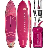 SKATINGER SUP Prana Meteor Rot 350x89x15 cm (11'6'') Yogabrett