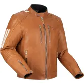 Segura Orion wasserdichte Motorrad Lederjacke, hellbraun (camel), L