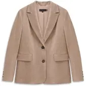 Bugatti Kurzblazer "elegant & vielseitig" mit feinem Fischgrat-Muster