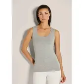 MADELEINE Trägertop "Tanktop Tanktop mit breiten Trägern" Glatte Jerseyware
