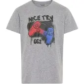 Kidsworld T-Shirt "Gamer-Druck: NICE TRY", cooler Gamer-Print