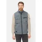 Camel active Outdoor Weste mit Innentaschen in Sturmblau | Gr.: XXL