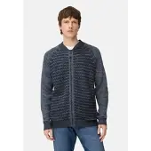 Camel active Strickjacke im Bomberstil in Tintenblau | Gr.: L