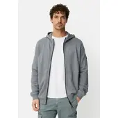 Camel active Sweatjacke mit Taschen in Grau | Gr.: XXL