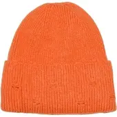 StyleBREAKER Strick Mütze in Orange | Gr.: onesize