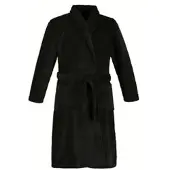 JP 1880 Bademantel in schwarz | Gr.: 7XL