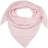 StyleBREAKER Einfarbiger Musselin Dreiecksschal in Rose | Gr.: onesize