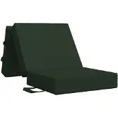 Syfax Klappsofa Bett 90 x 67 x 45 cm Dunkelgrün