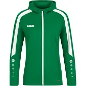 Jako Power Kapuzenjacke Damen - Grün
