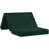 Syfax Klappsofa Bett 80 x 67 x 45 cm Dunkelgrün