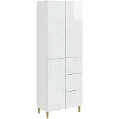 Syfax 2 pcs Hochglanz Weiß