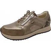 Waldlaufer H- Vicky sportlicher Schnürer Beige