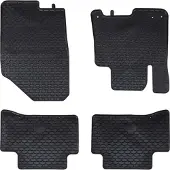 Syfax Autofußmatte 4 pcs Schwarz Geeignet für TUCSON 2020- Gummi