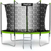 Neo-Sport Gartentrampolin (312 cm) mit Innennetz und Leiter