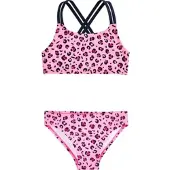 Playshoes UV-Schutz Bikini Leo-Print in pink | Gr.: 158/164