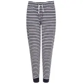 SF Women - Schlafanzughose für Damen (Marine/Weiß)