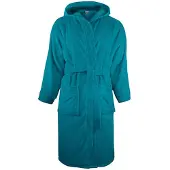 The One Towelling - Morgenmantel für Herren/Damen Unisex, mit Kapuze (Türkis)