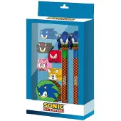 KARACTERMANIA Sonic The Hedgehog Schreinset 8 Einheiten One Size