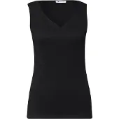 Street One Tanktop in schwarz | Gr.: 38