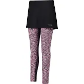 CMP Woman Pant 2 IN 1 nero-fucsia (52UM) 38