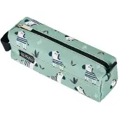 Herlitz Schüleretui Faulenzer quattro Polyester 215x80mm Crazy Zebra Packung mit 2 Stück