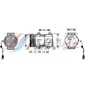 Ava Cooling Kompressor, Klimaanlage FDAK285