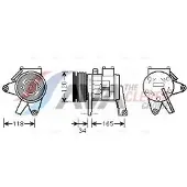 Ava Cooling Kompressor, Klimaanlage CRAK063