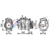 Ava Cooling Kompressor, Klimaanlage BWAK427