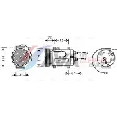 Ava Cooling Kompressor, Klimaanlage AIAK177