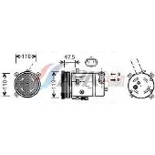 Ava Cooling Kompressor, Klimaanlage OLAK277