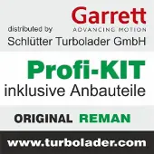 SCHLÜTTER TURBOLADER Lader, Aufladung END of LIFE PROFIKIT - mit GARRETT REMAN TURBOLADER 166-00666EOL