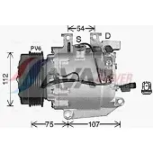 Ava Cooling Kompressor, Klimaanlage HDAK332