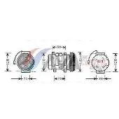 Ava Cooling Kompressor, Klimaanlage PRK029