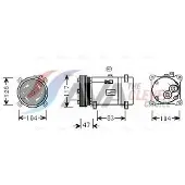 Ava Cooling Kompressor, Klimaanlage PEAK066
