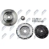 NTY Kupplungssatz Kupplung für VW Transporter IV Bus (70B, 70C, 7DB, 7DK, 70J, 70K, 7DC, 7DJ) mit Schwungrad NZS-VW-010