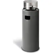 Enders "Feuerstelle NOVA LED L grau Gas Terrassenfeuer mit Ambient-Beleuchtungen"