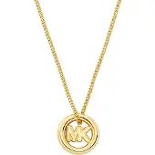 Michael Kors Halskette Kors MK Vergoldet