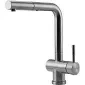 Pure.Sink Elite Steel Pulse-S Küchenarmatur aus Edelstahl mit ausziehbarem Auslauf PS8500-02