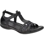 Ecco Flash T-Bar Sandale Schwarz