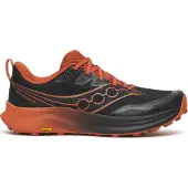 Saucony - Herren Traillaufschuhe &ndash; Peregrine 16 - Peregrine 16 Black/Rust für Herren - Größe 41 - schwarz