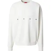 HUGO Sweatshirt aus Baumwolle mit Logo-Stickerei und Grafik-Print Grösse M
