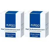 Urgo Mullkompressen 7,5x7,5 cm steril 2x 2x25x2 St Kompressen