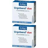 Urgo Urgoband Duo Kurzzugbinde 10 cmx5 m 2x 2x2 St Binden