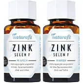 Naturafit Zink Selen F Kapseln 2x 2x90 St