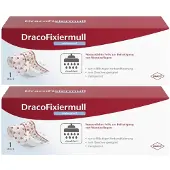 Dräco Dracofixiermull waterproof 15 cmx10 m 2x 2x1 St Verband