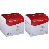 Dräco Vliesstoff-Kompressen steril 10x10 cm 4fach 2x 2x25x2 St Kompressen