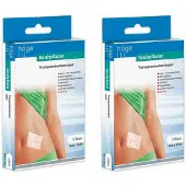 Höga Duschpflaster 10x12 cm Transparentverband steril 2x 2x5 St Pflaster